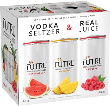 Nutrl Hard Seltzer Variety Pack 6pk 12oz Can - Legacy Wine and Spirits